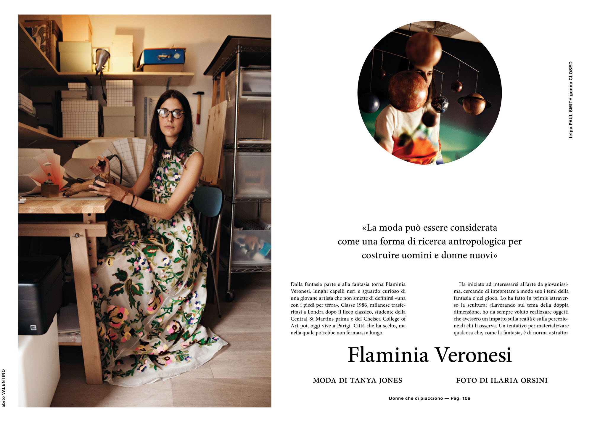 Tanya Jones for Studio (ph. Ilaria Orsini)